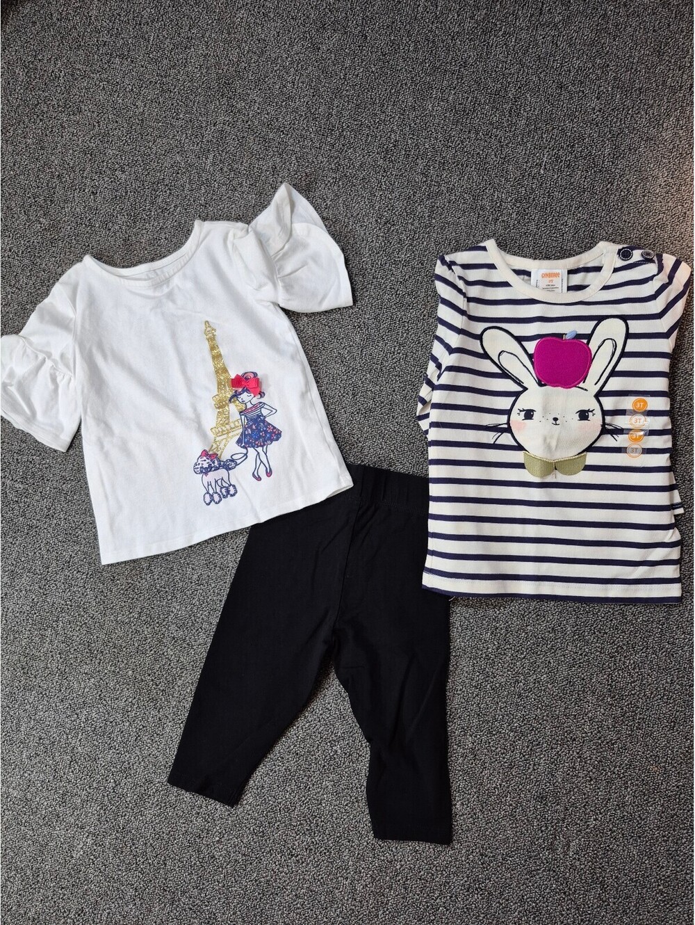 Girls 3T 3-4Y Clothing Bundle Gymboree Crown & Ivy Mini Boden Bunny Paris